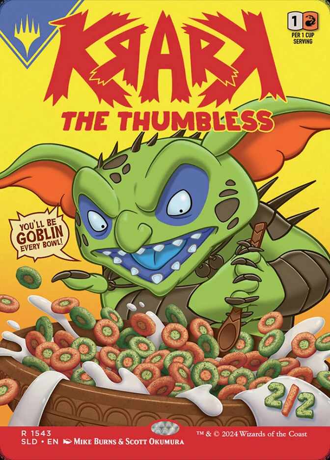 Krark the Thumbless [#1543] (SLD-R)