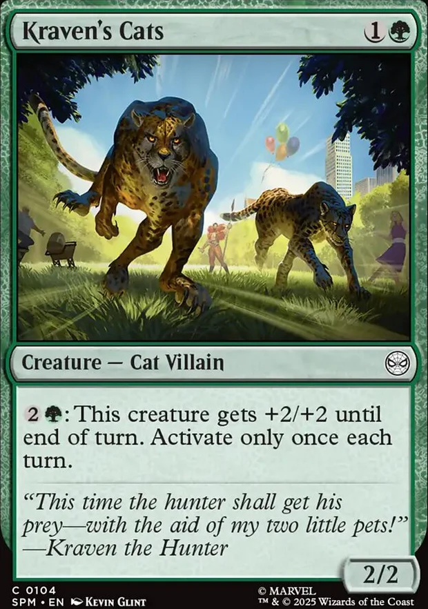 Kraven's Cats [ #0104 ] (SPM-C) - Image 2