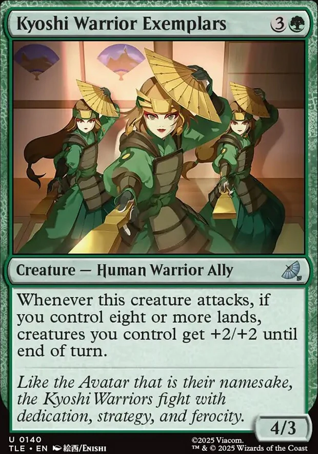 Kyoshi Warrior Exemplars [ #0140 ] (TLE-U) - Image 2