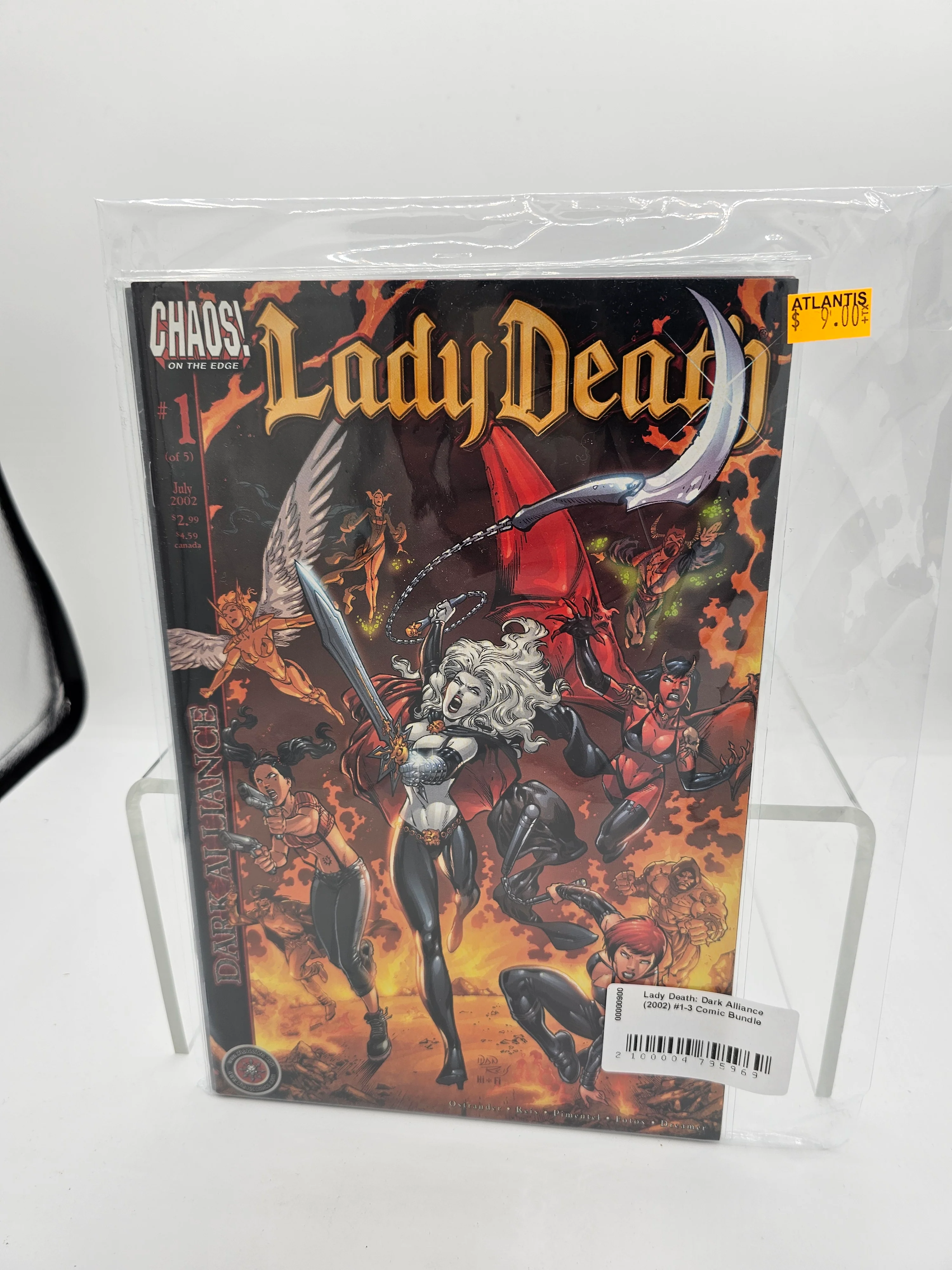 Lady Death: Dark Alliance (2002) #1-3 Comic Bundle