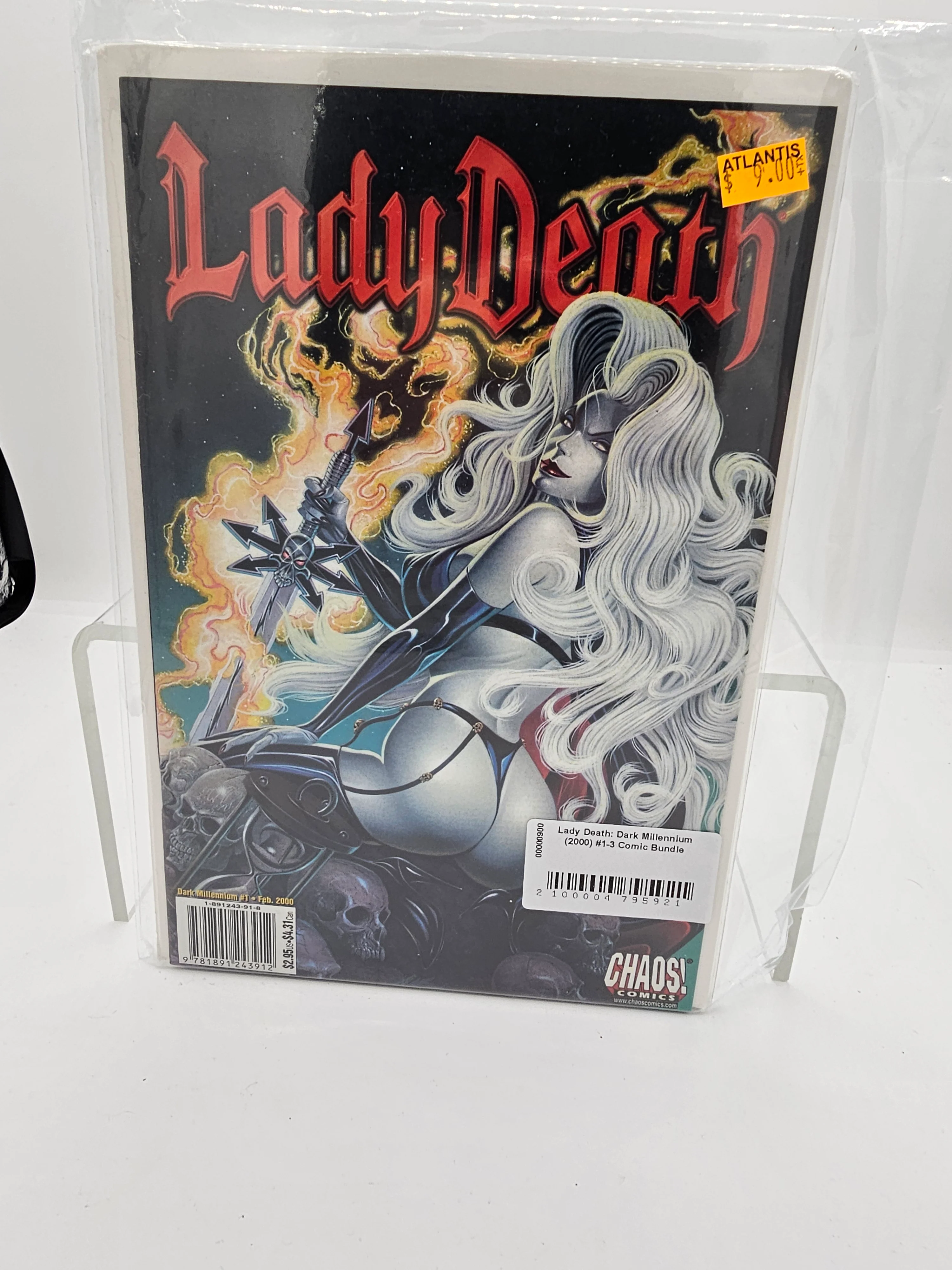 Lady Death: Dark Millennium (2000) #1-3 Comic Bundle