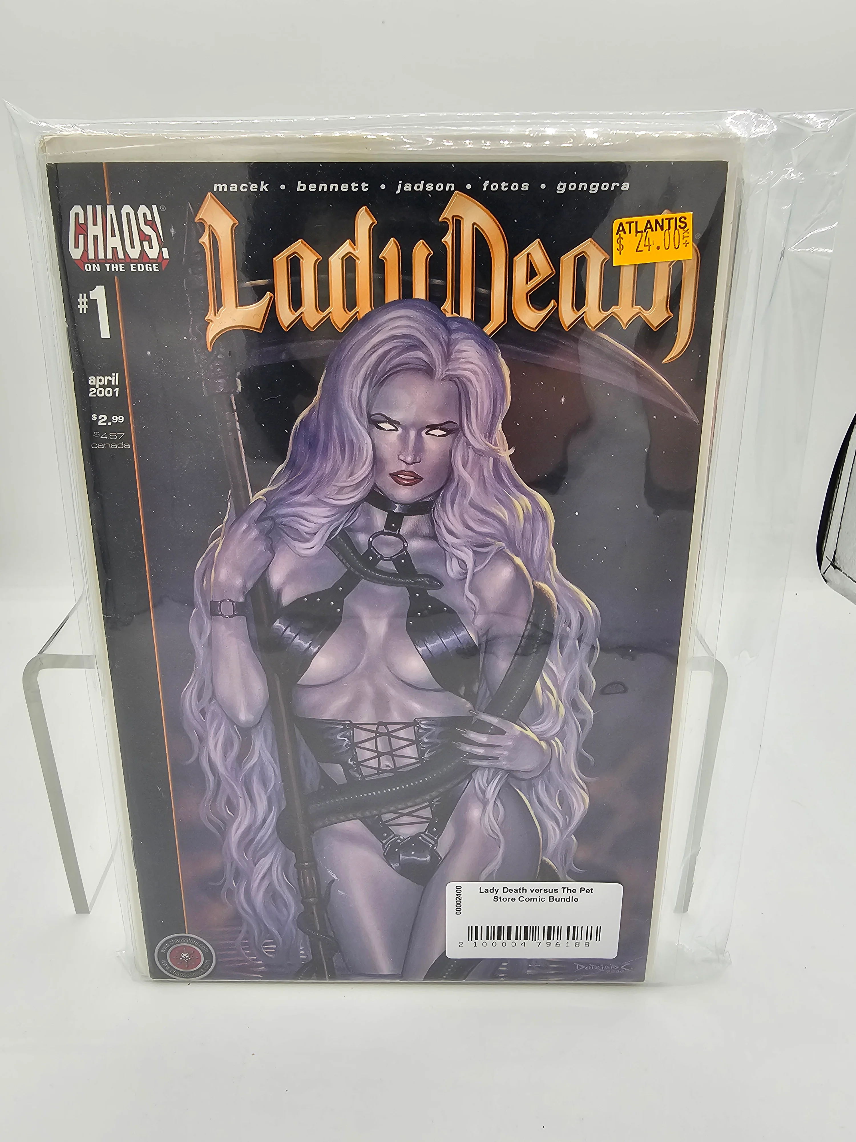 Lady Death versus The Pet Store Comic Bundle