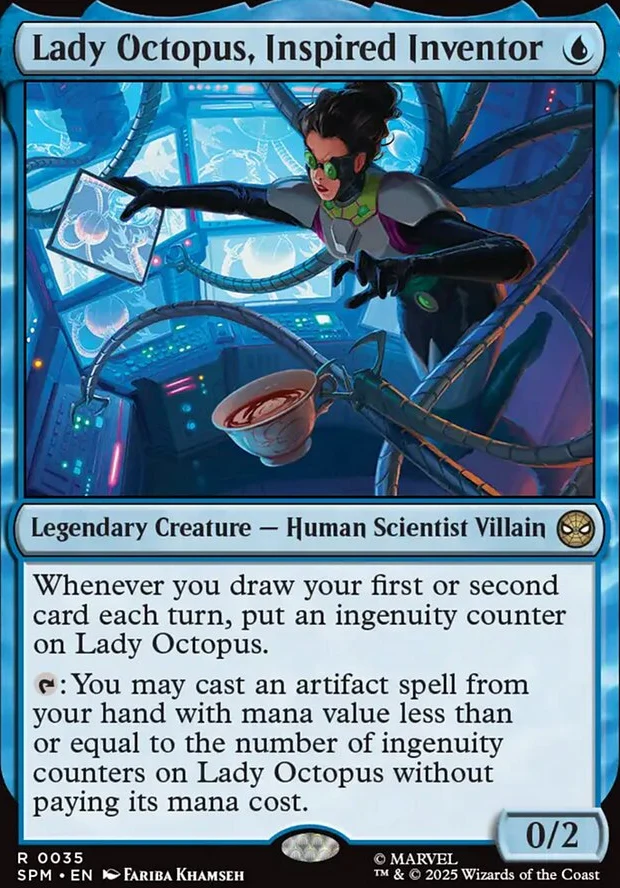 Lady Octopus, Inspired Inventor [ #0035 ] (SPM-R) - Image 2