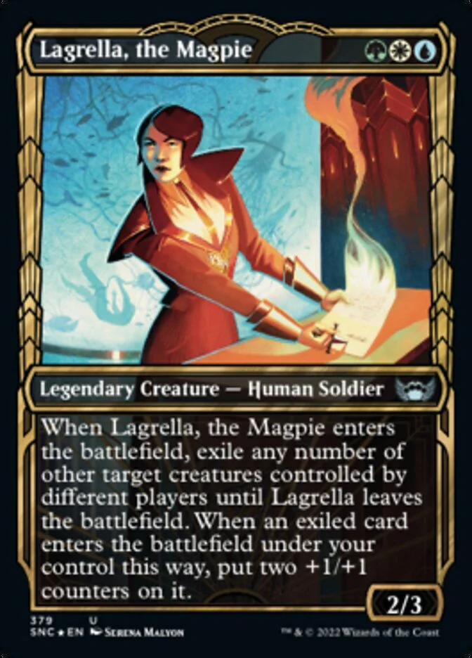 Lagrella, the Magpie [ #379 Gilded Foil ] (SNC-U)
