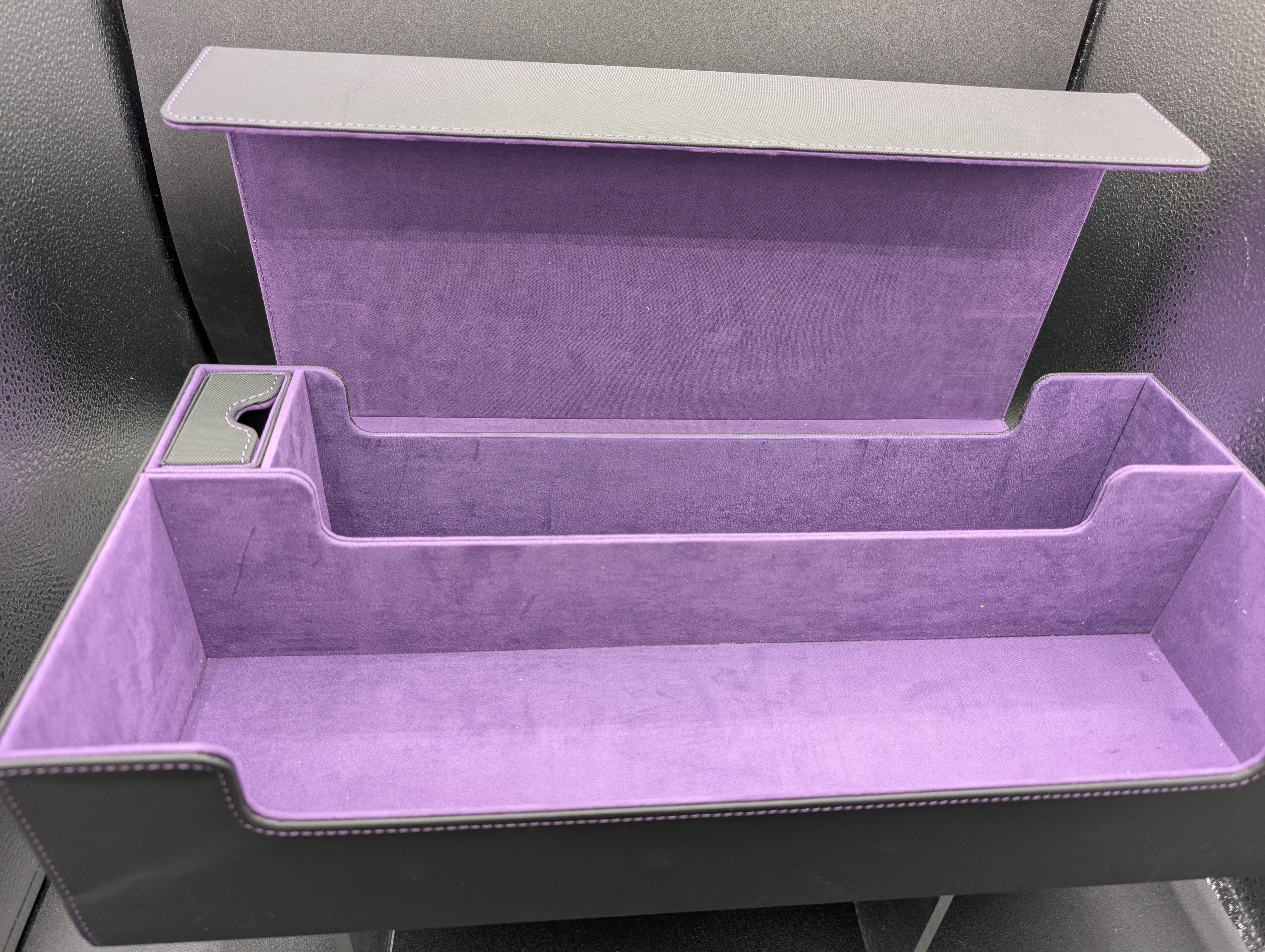 Large Multi-Deck Box  -Black/Purple (USED)