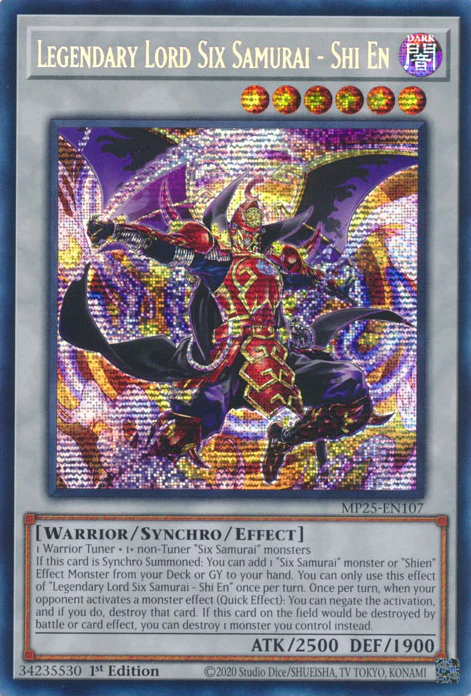 Legendary Lord Six Samurai - Shi En (MP25-EN107)