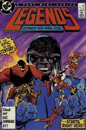 Legends (1986 Series) #1 (9.2) 1st App of Amanda Waller, 1st App of Brimstone