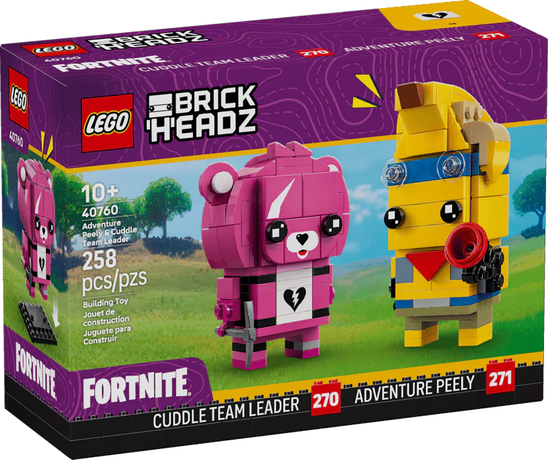 Lego: Brickheadz - Fortnite Adventure Peely & Cuddle Team Leader (40760)