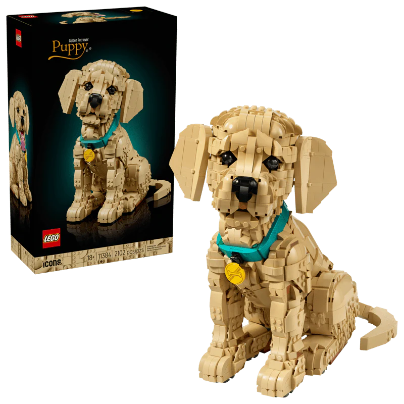 Lego: Icons - Golden Retriever Puppy (11384)