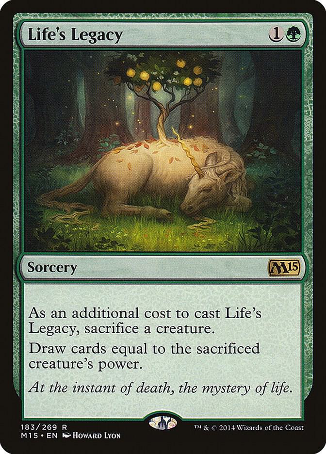 Life's Legacy (M15-R) Moderate Play