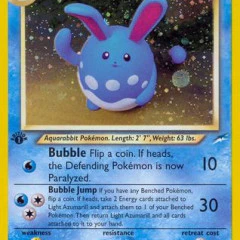 Light Azumarill - 13/105 (N4) Holo Rare - Moderate Play Unlimited