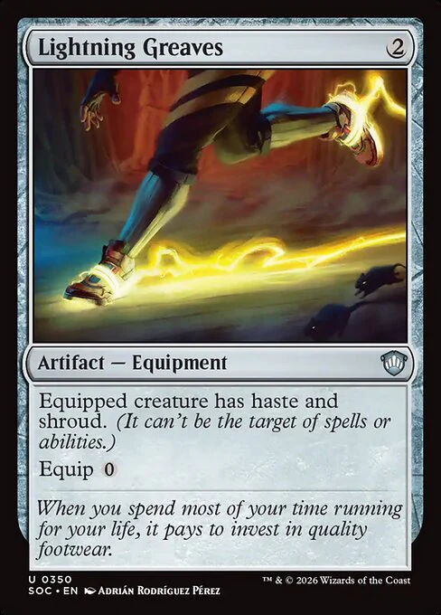 Lightning Greaves [ #0350 ] (SOC-U)