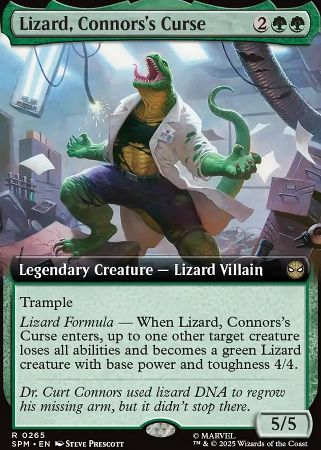 Lizard, Connors's Curse [ #0265 Extended Art ] (SPM-R) - Image 2
