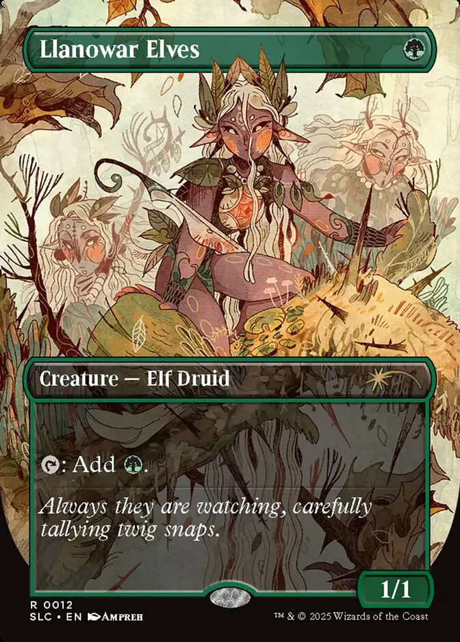 Llanowar Elves [#0012] (SLC-R)