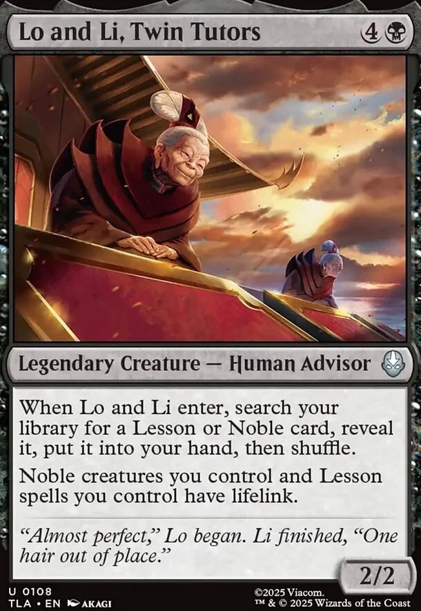 Lo and Li, Twin Tutors [ #0108 ] (TLA-U) - Image 2