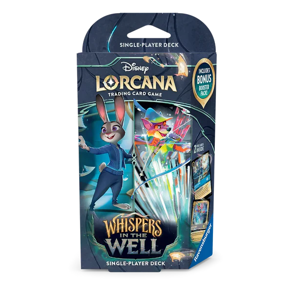 Lorcana TCG: Set 10 Whispers in the Well - Starter Deck: Sapphire & Steel