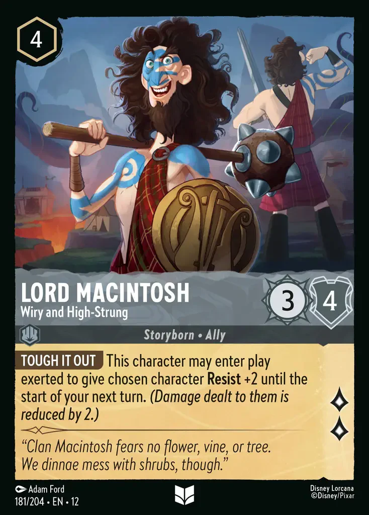 Lord Macintosh - Wiry and High-Strung (Wilds Unknown - 181/204) Uncommon
