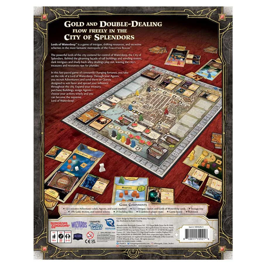 Lords of Waterdeep - D&D Board Game - Image 2
