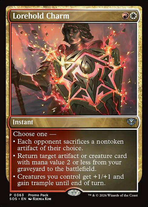 Lorehold Charm [ #0363 FNM Style Promo ] (SOS-U)
