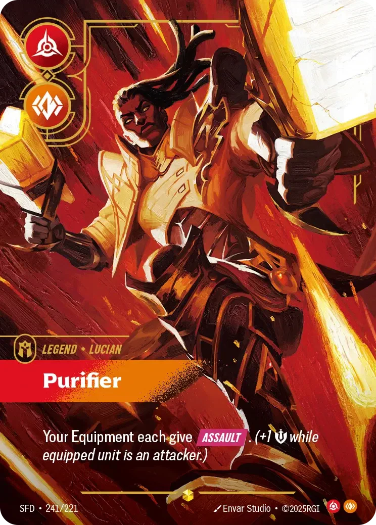 Lucian - Purifier (Overnumbered) - 241/221 (SFD) Showcase