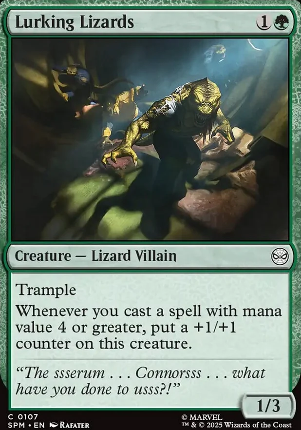 Lurking Lizards [ #0107 ] (SPM-C) - Image 2