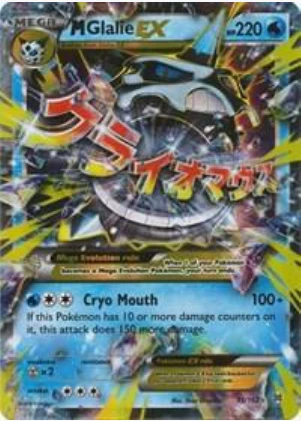 M Glalie EX 35/162 (BKT) - Damaged Holofoil