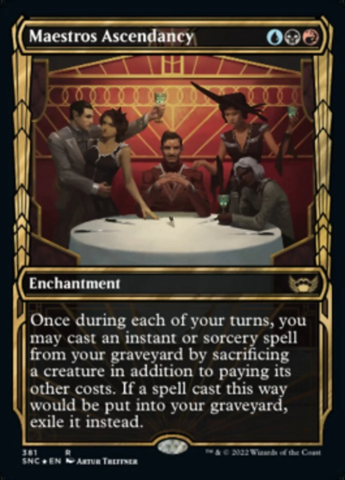 Maestros Ascendancy [ #381 Gilded Foil ] (SNC-R)