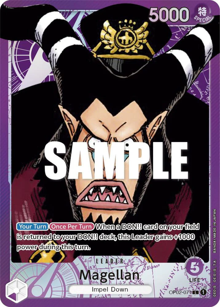 Magellan (Alternate Art) (OP02-071)  - Near Mint