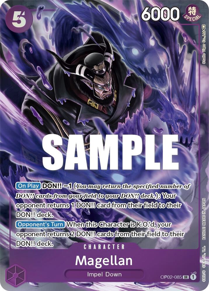 Magellan (Alternate Art) (OP02-085)  - Near Mint