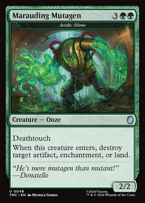 Marauding Mutagen - Acidic Slime [ #0048 ] (TMC-U)