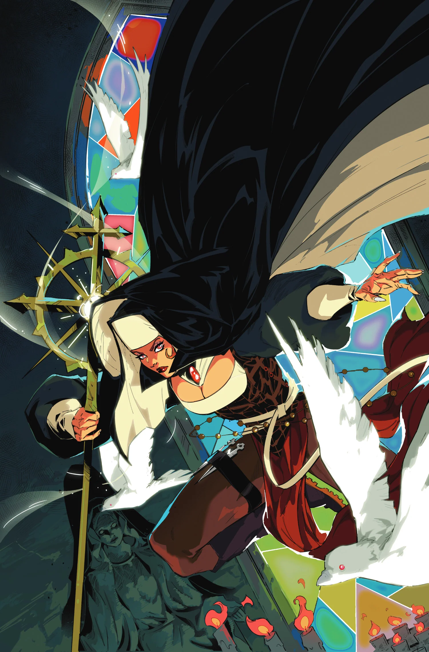 Marian Heretic #1 D 1:10 INCV (Full Art, Jaro)