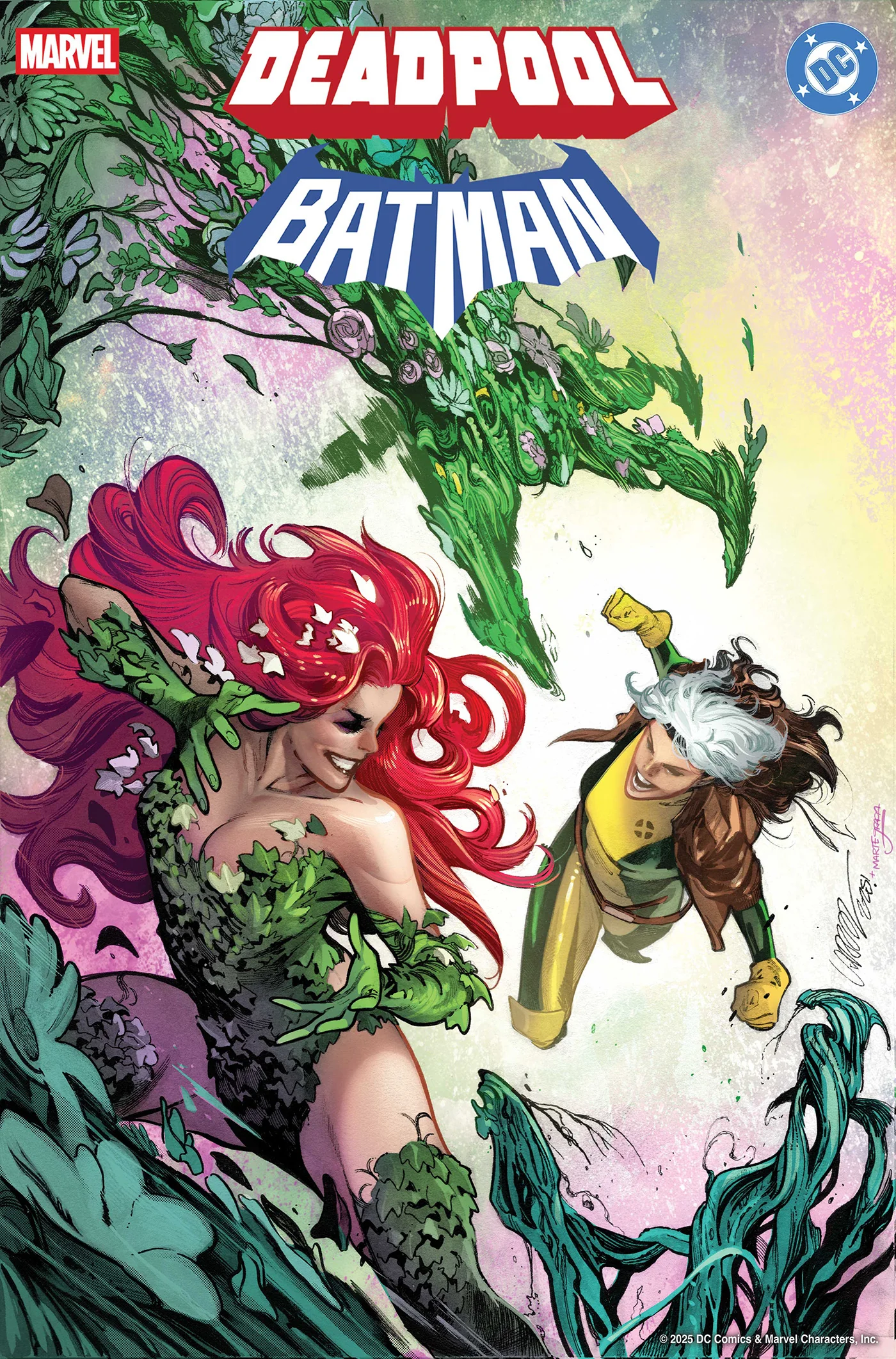 MARVEL/DC: DEADPOOL/BATMAN #1 PEPE LARRAZ VARIANT