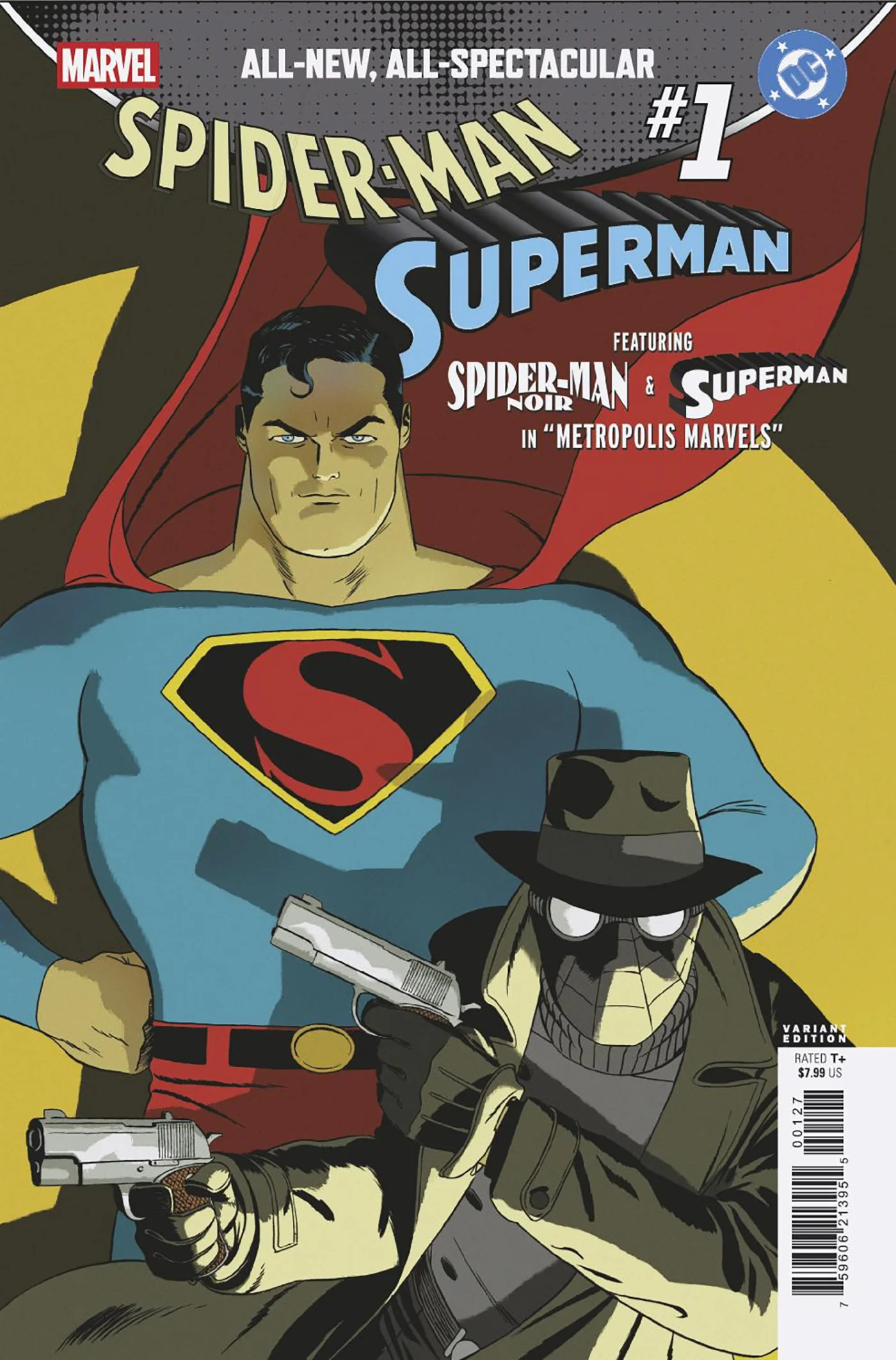 MARVEL/DC: SPIDER-MAN/SUPERMAN #1 MARCOS MARTIN VARIANT