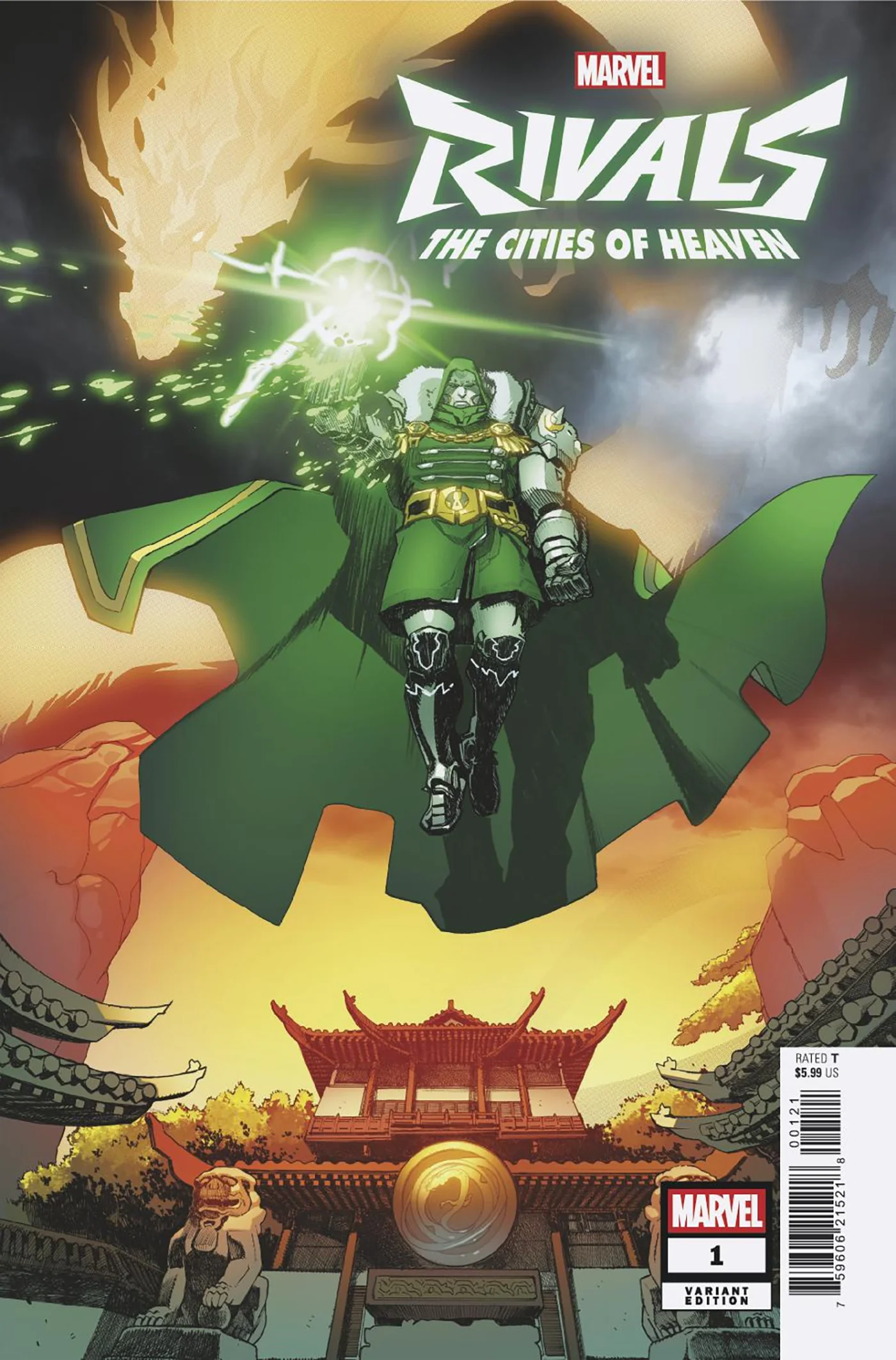 MARVEL RIVALS: THE CITIES OF HEAVEN #1 MARCO FERRARI VARIANT