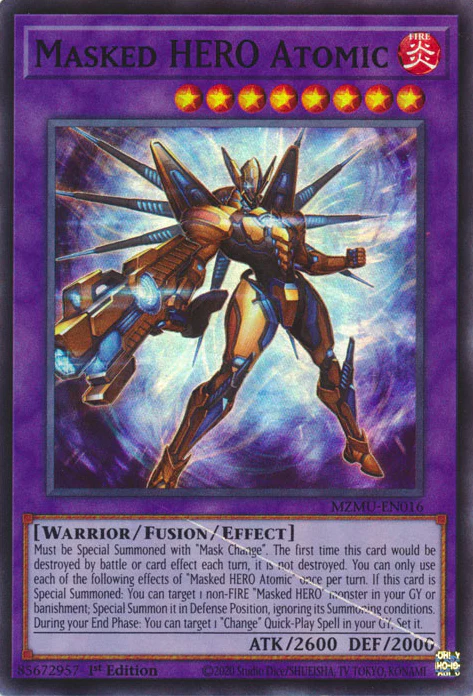 Masked HERO Atomic (MZMU-EN016)