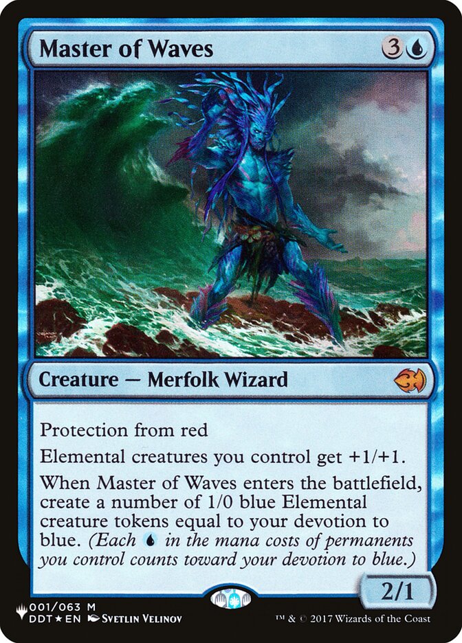 Master of Waves (DDT-M-LIST)