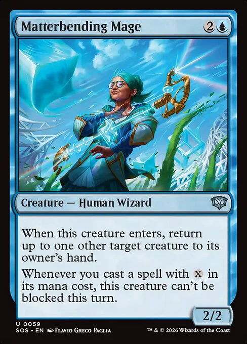 Matterbending Mage [ #0059 ] (SOS-U)
