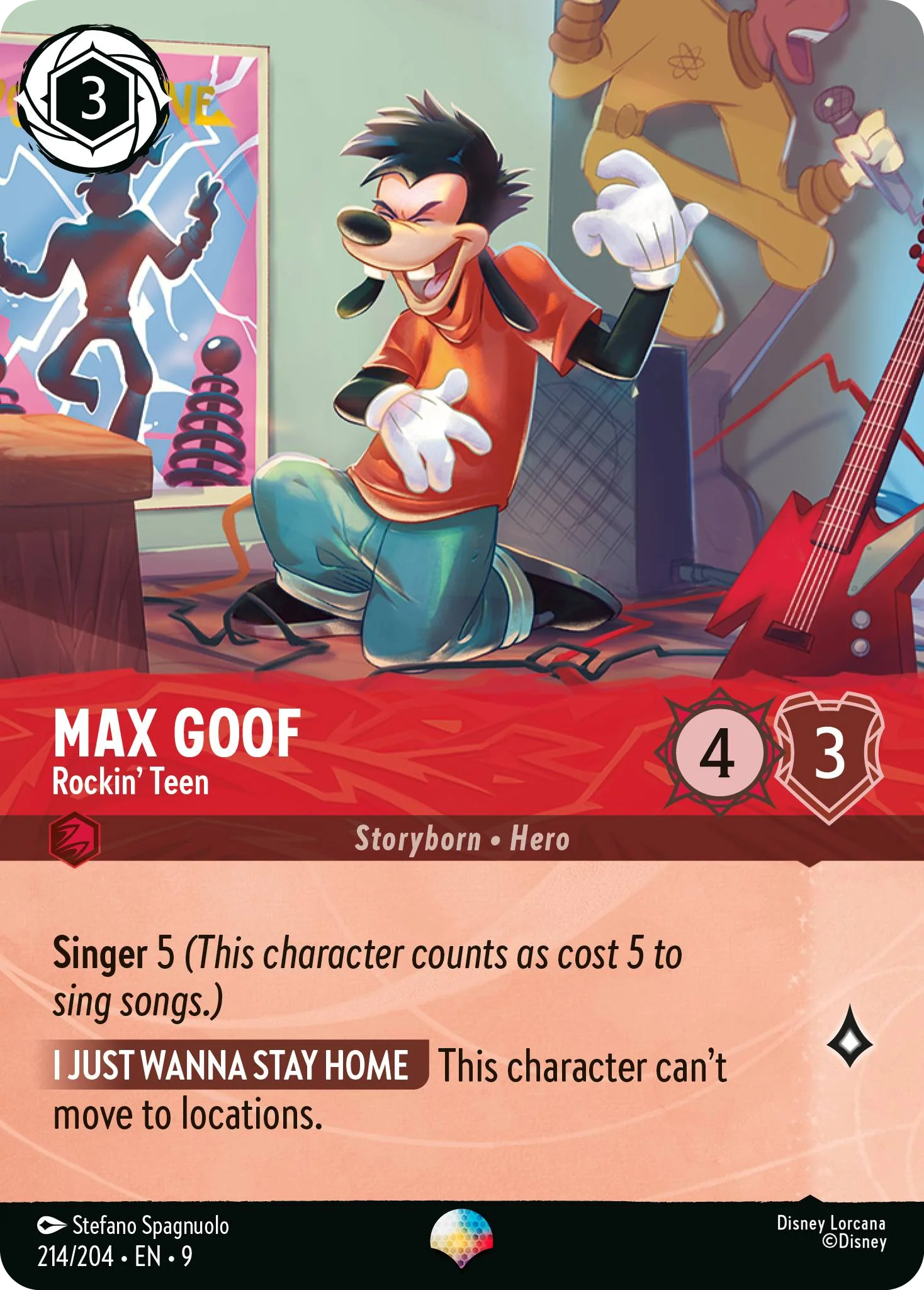 Max Goof - Rockin' Teen (Fabled - 214/204)  Epic