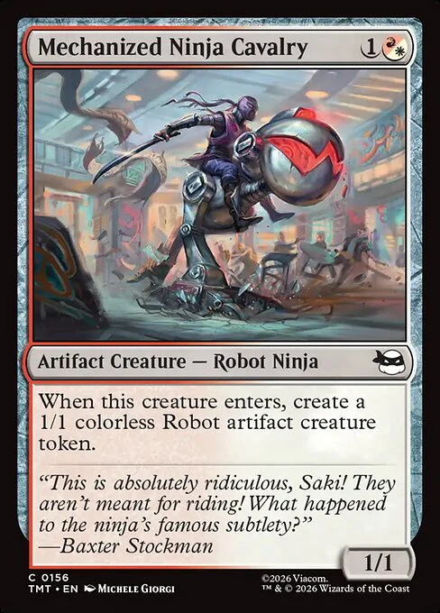Mechanized Ninja Cavalry [ #0156 ] (TMT-C)
