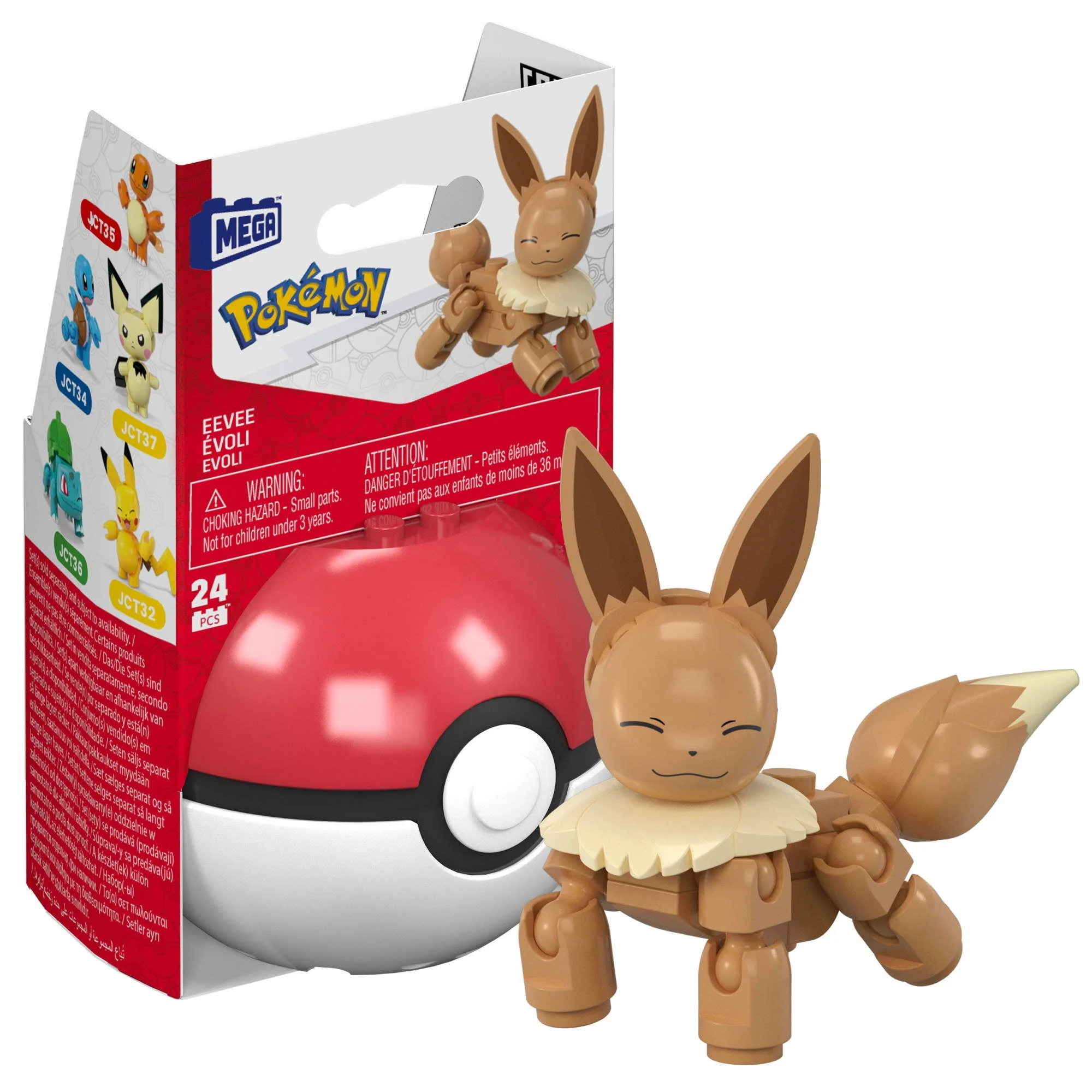 MEGA Construx: Pokemon - Poke Ball w/ Eevee