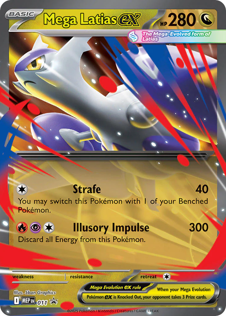 Mega Latias ex - 011 (MEP) Promo