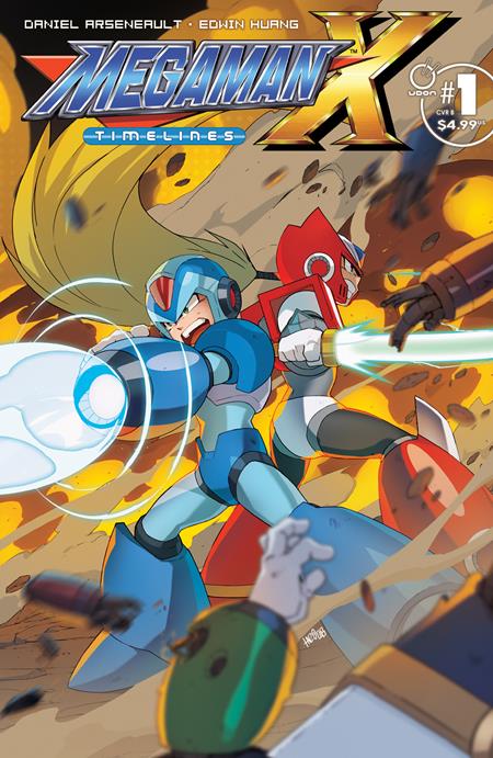 MEGA MAN X TIMELINES #1 (ONE SHOT) CVR B HANZO STEINBACH VAR Previously FOC'd on 5/5/2025 - Image 2
