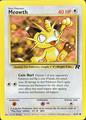 Meowth 62/82 (TR) Common - Near Mint Unlimited