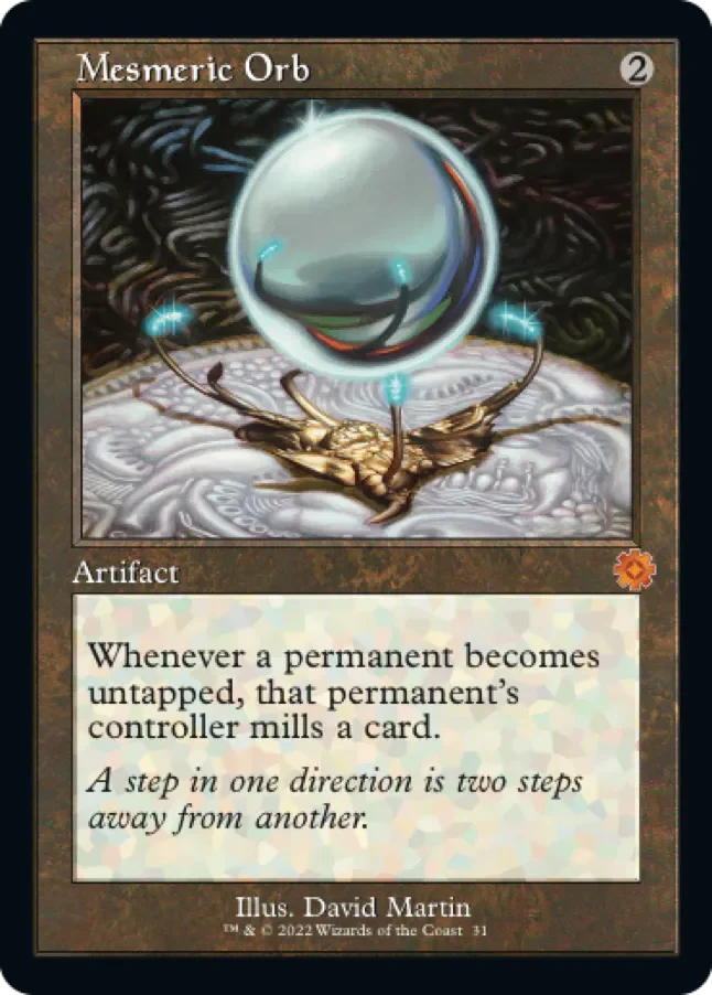 Mesmeric Orb (BRR-M) Light Play