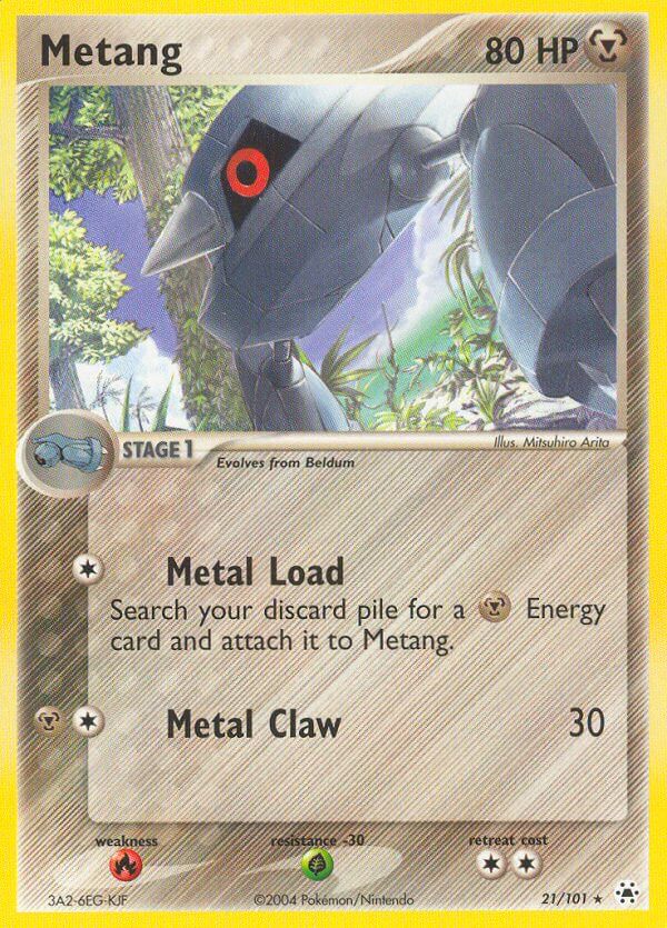 Metang - 021/159 (HL) Rare Reverse Holofoil Moderately Played