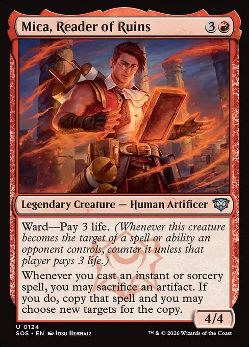 Mica, Reader of Ruins [ #0124 ] (SOS-U)