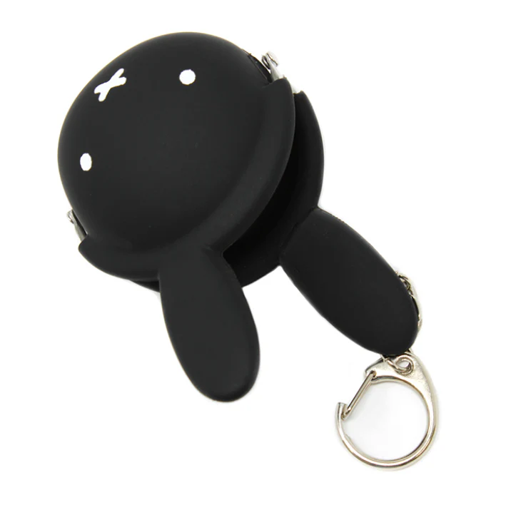 mimi POCHI-BABY miffy Coin Purse Keychain - Black - Image 2