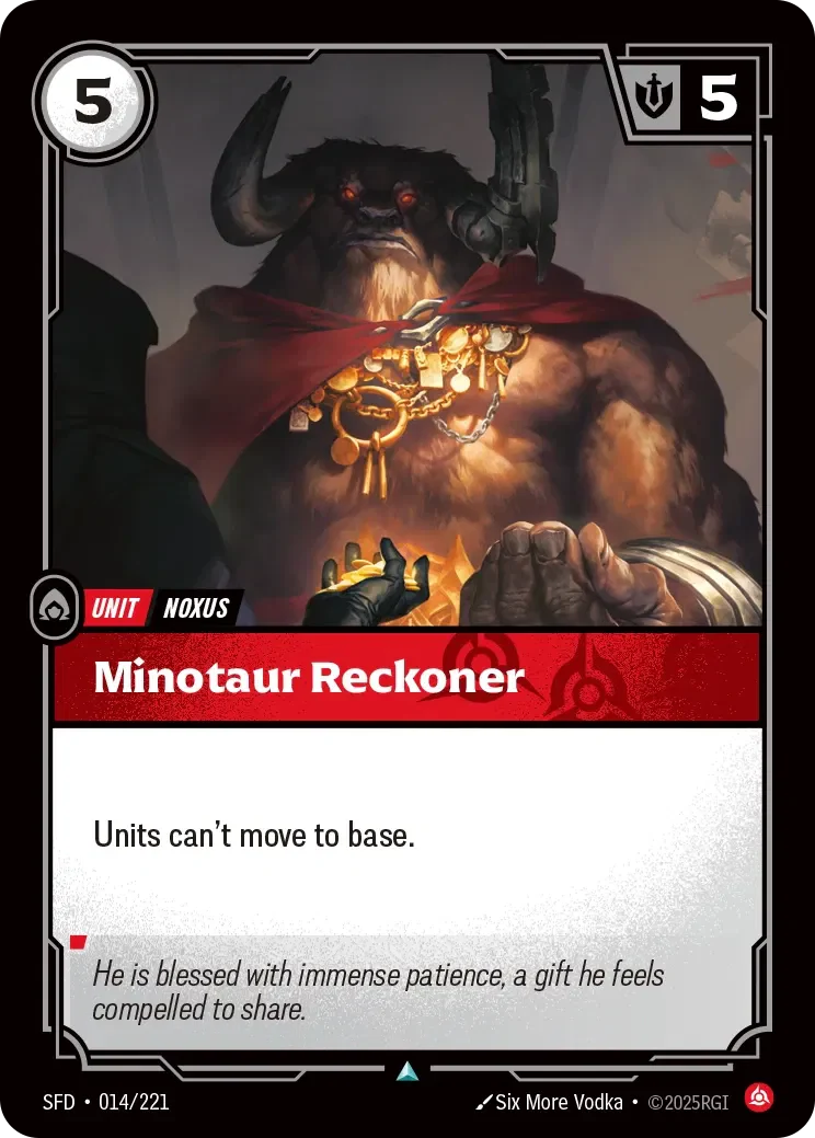 Minotaur Reckoner - 014/221 (SFD) Uncommon