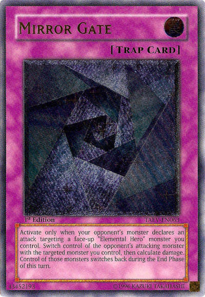 Mirror Gate (TAEV-EN063) Ultimate Rare - Near Mint 1st Edition