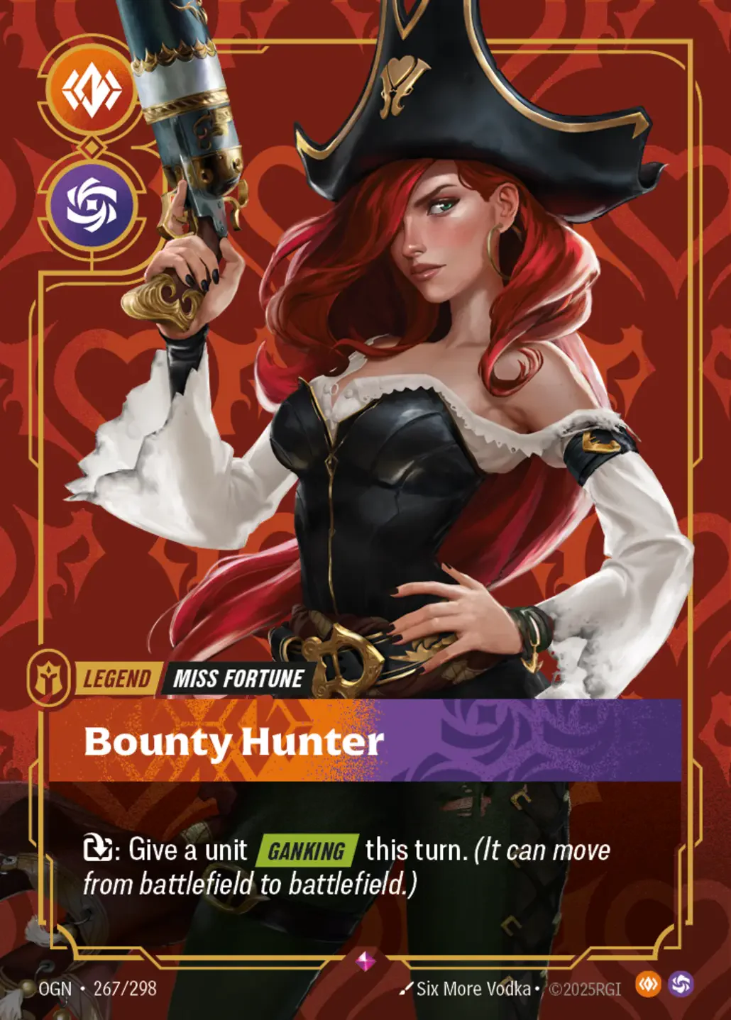 Miss Fortune - Bounty Hunter - 267/298 (OGN) Rare